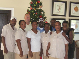 staff picture villa del mar turks and caicos