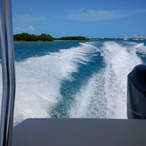 boating from blue haven marina