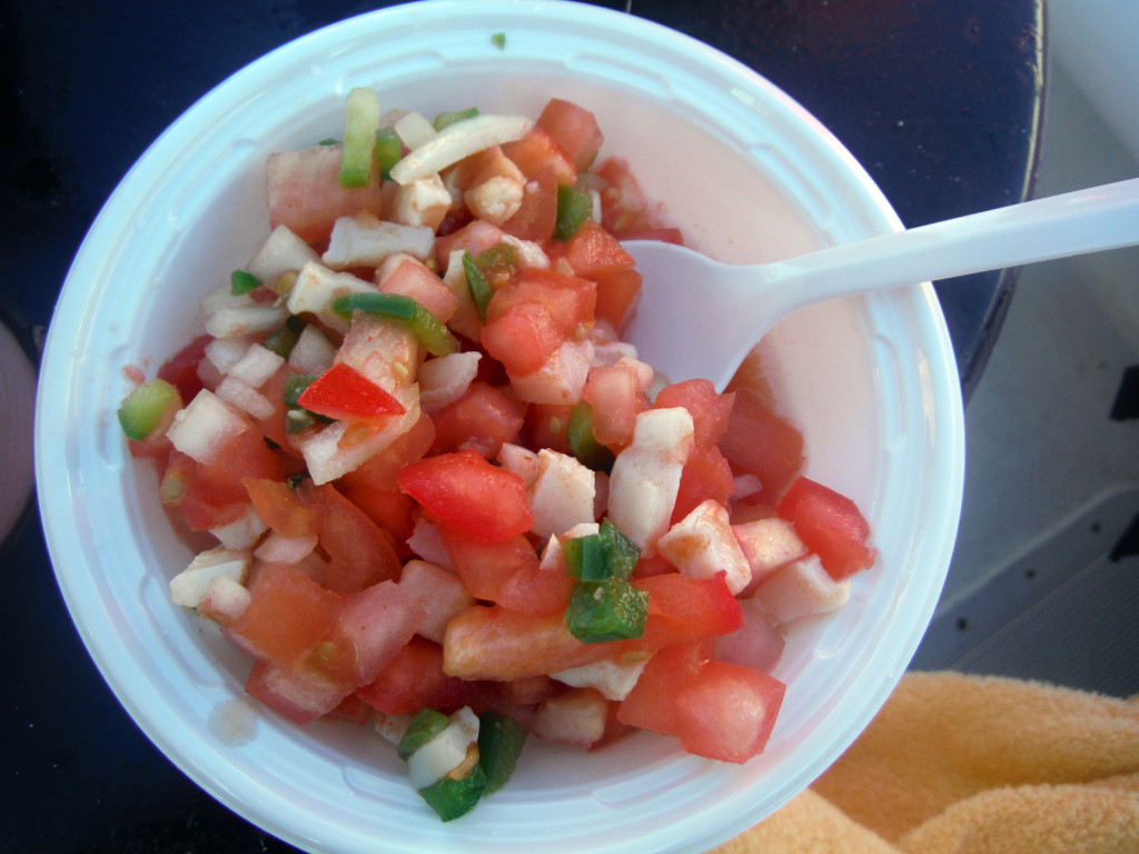 Fresh Conch Ceviche Turks and Caicos