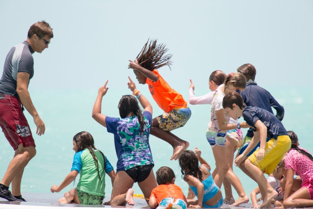 Windvibes watersports event for children turks and caicos