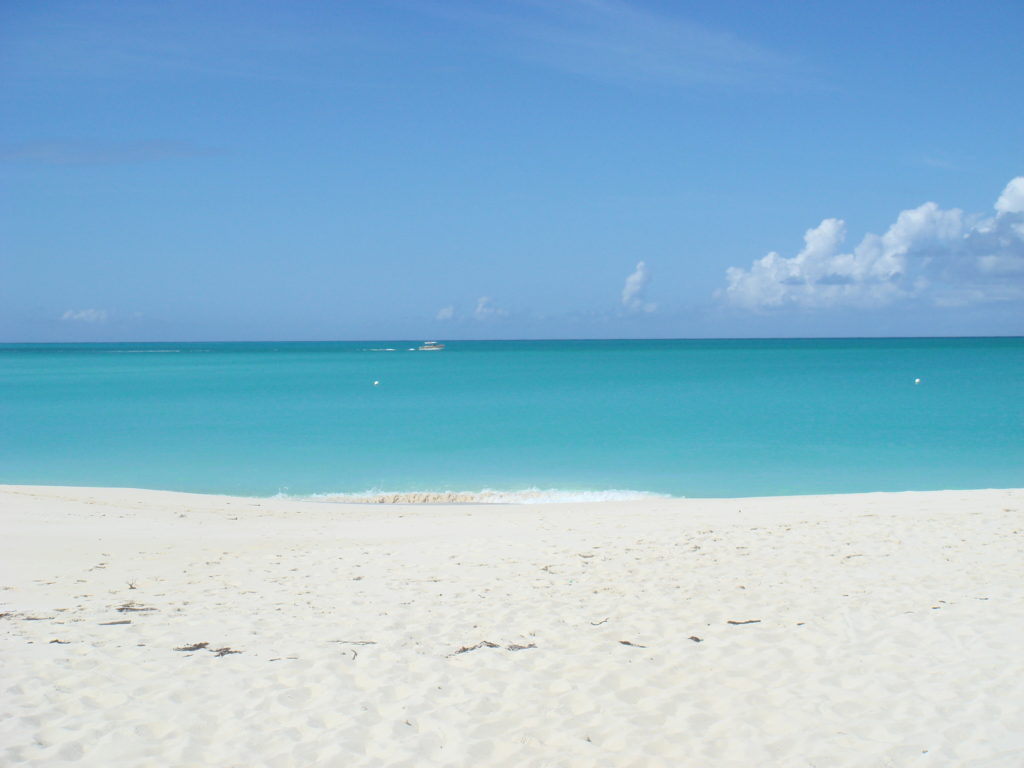 secluded beach Providenciales