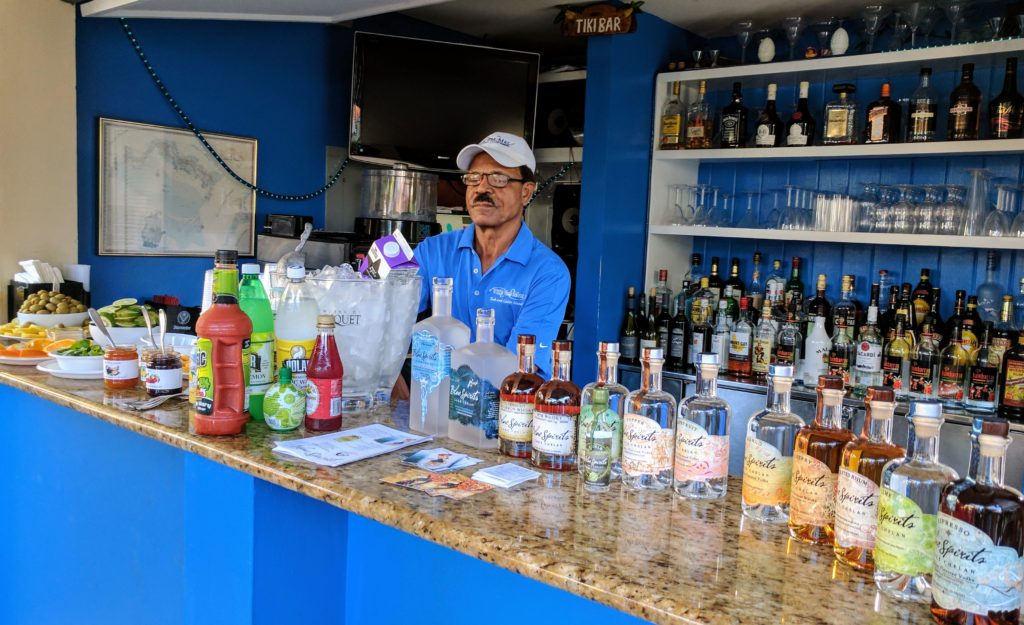 tiki bar cocktails Providenciales