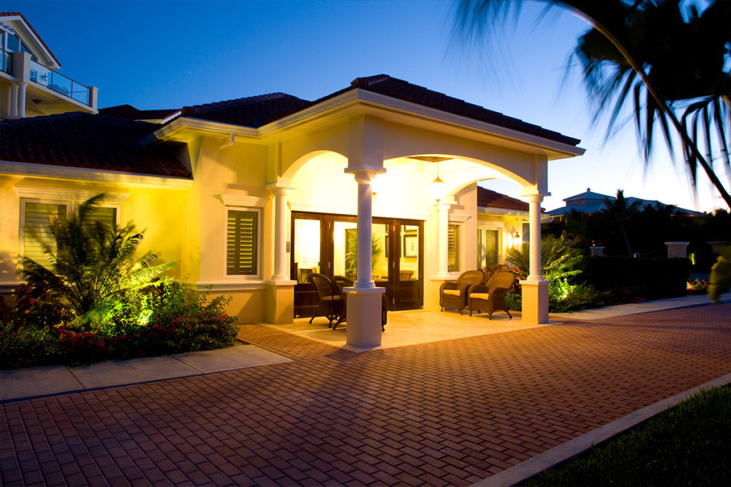 Villa del Mar providenciales front reception