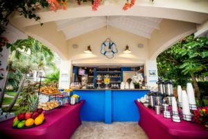 breakfast at Providenciales resort