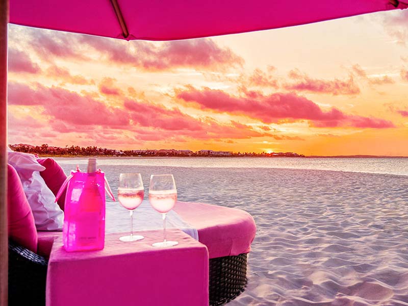 Pink Bar At Wymara Resort